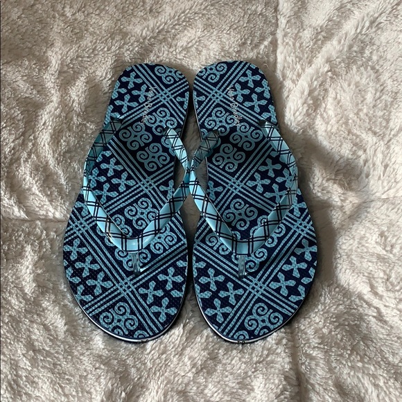 Vera Bradley Flip Flops. NWOT. - Picture 1 of 12
